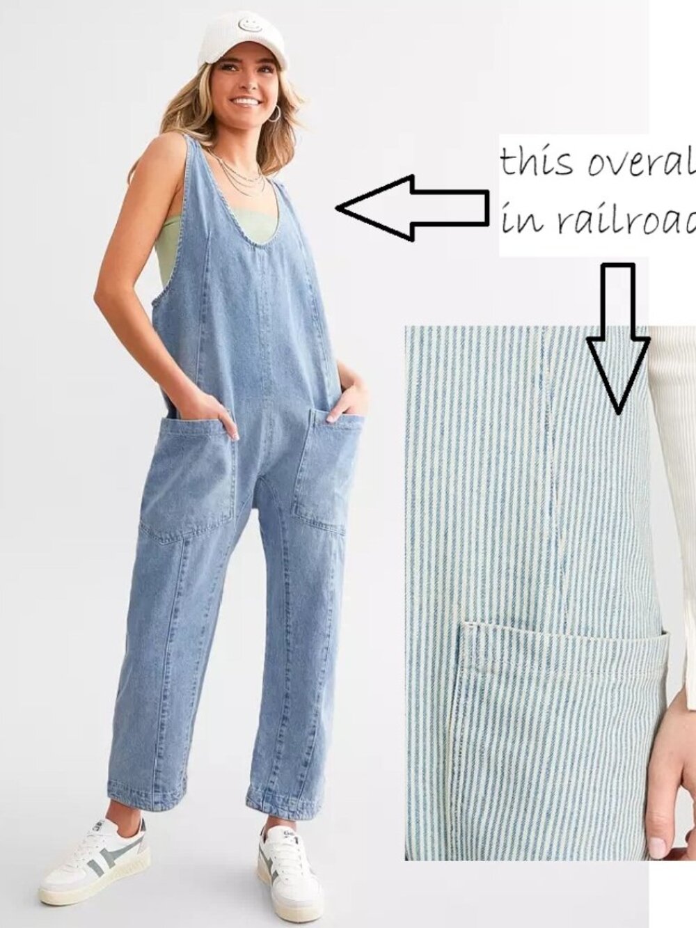 FREE PEOPLE High Rollers Overalls~XL